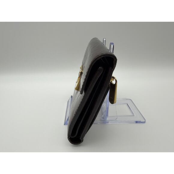 LOUIS VUITTON Koala Womens Wallet Vernis Leather Amarante FAST USA SHIPPING |COA - Picture 4 of 15